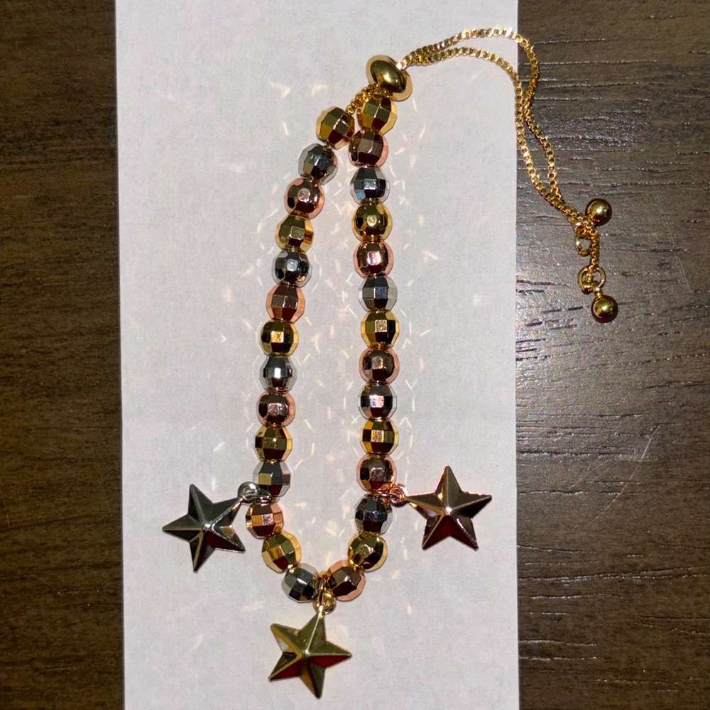 Plated‎ Gold Star Bracelet